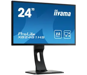 24" IIYAMA XB2481HS-B1 / VA / 6ms / 250cd-m2 / 3000:1 / VGA / DVI / HDMI / repro / pivot / výšk.nast. / černá