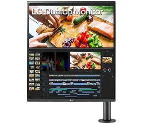 27.6" LG DualUp 28MQ780 černá / IPS / 2560 x 2880 / 16:18 / 1000:1 / 5ms / 300cd-m2 / HDMI / DP / USB-C