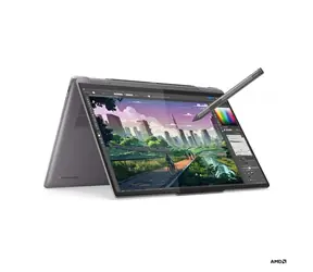 Lenovo Yoga 7 2-in-1 14AHP9 šedá / 14" WUXGA / Ryzen 5 8640HS 3.5GHz / 16GB / 512GB SSD / AMD Radeon / Bez OS