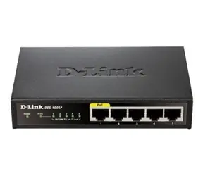D-Link DES-1005P / 5x RJ-45 100M