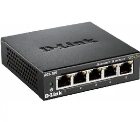 D-Link DGS-105 / Switch / 5-port 10/100/1000 Mbps