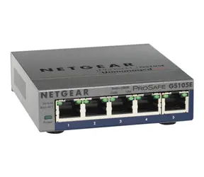 NETGEAR PLUS SWITCH  5xGbE / mngt. via PC utility / monitoring via WEB