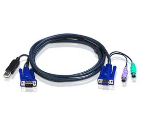 ATEN KVM sdružený kabel k CS-82A 3m / 84A / 138A / 88A / USB na PS/2