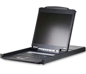 ATEN CL-1316N / 16-port KVM PS/2+USB / OSD / rack / 19" LCD / touchpad / klávesnice