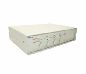 ATEN CS-114A / 4-port KVM PS2 / hotkey / tlačítka na předním panelu