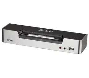 ATEN CS-1642A / 2-port DVI KVMP  Dual View USB / 2port USB HUB / audio / 1.2m kabely