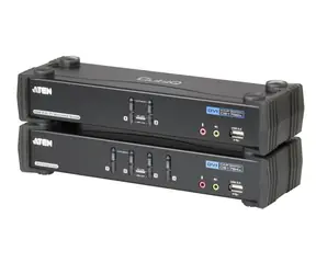 ATEN CS-1784A / 4-port DVI KVMP USB / usb hub / audio 2.1 / kabely / 3D vision ready