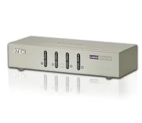 ATEN CS-74U / 4-port KVM USB / audio 2.1 / včetně kabelů