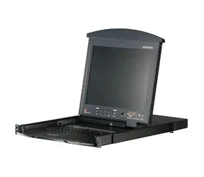 ATEN KL-1508MA / OSD / dual rail rack / 17" LCD / touchpad / klávesnice
