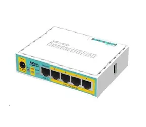MikroTik RB750UPr2 / Router / 64MB RAM / 650MHz / 5x LAN / hEX
