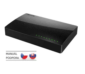 Tenda SG108 8-Port Gigabit Desktop Ethernet Switch / IEEE  802.3 / 802.3u / 802.3ab / Fan-less