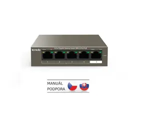 Tenda TEG1105P-4-63W / 5-Port / 1000 Mbps / desktop / PoE