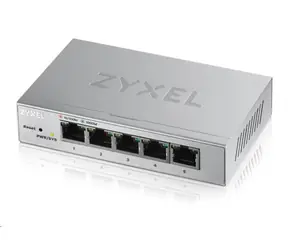 ZyXEL GS1200-5 / Desktop Gigabit Web Smart switch / 5x 1Gbps / QoS / Kovové provedení