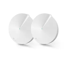 TP-Link Deco M9 Plus (2-pack) / WiFi systém MESH AC2200 / Tri-band / 2.4GHz - 400Mbps / 5GHz - 2x 867Mbps / 2x GLAN