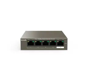 Tenda TEF1105-4-63W / 5-Port switch / 10-100 Mbps / PoE 63W