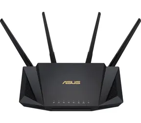 ASUS RT-AX58U / WiFi Router AX3000 / 2.4GHz - 574Mbps / 5GHz - 2402Mbps / WAN + 4x LAN / USB 3.1