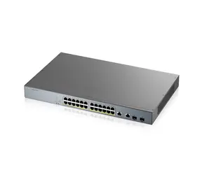 ZyXEL GS1350-26HP / 26-Port Switch / 100|1000 Mbps / PoE / 2x kombo RJ-45 | SFP
