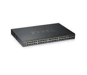 ZyXEL GS1920-48HPV2 / 50-Port Switch / 100|1000 Mbps / 4x kombo RJ-45 | SFP / PoE / L2