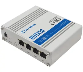 Teltonika RUTX10 Wi-Fi / Router / LAN & Wi-Fi / 802.11ac / 867Mbs / (2.4 GHz & 5 GHz)