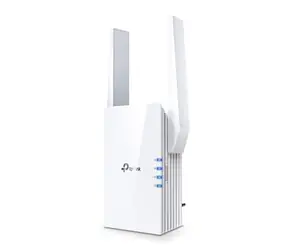 TP-Link RE505X / AX1500 Wi-Fi 6 Range Extender / Dual-Band / 2.4GHz 300 Mbps / 5GHz 1201 Mbps / 802.11ax