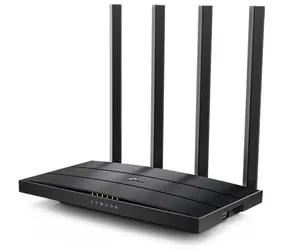 TP-Link Archer C6U / Router AC1200 / 2.4GHz - 300Mbps / 5GHz - 867Mbps / WAN + 4x LAN + USB