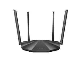 Tenda AC19 / Wireless AC Router / 802.11 ac / 2.4GHz / 5GHz / 300+1733 Mbps / 1x GWAN / 4x GLAN / USB 2.0