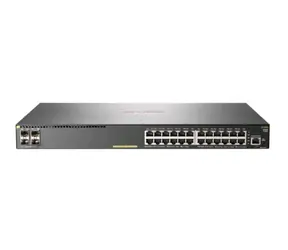 HP Aruba 2930F 24G PoE+ 4SFP+ Switch / 24x 10|100|1000 Mbps RJ45 portů / 4x Gigabit SFP+ porty