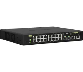 QNAP QSW-M2116P-2T2S / Switch / 16x2500Mbps / 2x10Gbps SFP+ / 2x10Gbps LAN / PoE+