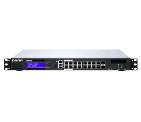 QNAP QGD-1600P-8G / Switch / 10|100|1000Mbps / 14x GLAN / 2x combo SFP+ RJ-45 / PoE