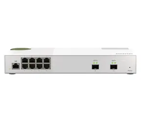 QNAP QSW-M2108-2S / Desktop Switch / 8x 2.5GbE + 2x SFP+ / Qos / VLAN