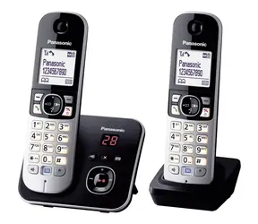 Panasonic KX-TG6822GB / Bezdrátový analogový telefon / DECT / záznamník 30 minut