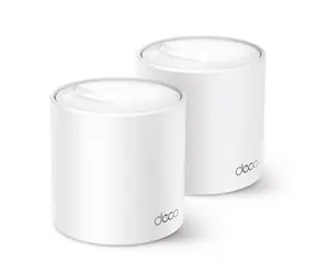 TP-Link Deco X50(2-pack) / Wi-Fi systém MESH AX3000 / 2.4GHz - 574 Mbps / 5GHz - 2402 Mbps / 3x GLAN