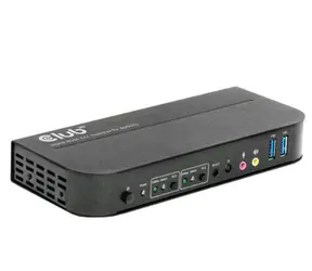 CLUB3D CSV-1382 síťový přepínač - switch černá / HDMI / HDCP / HDR / podpora IR ovladače