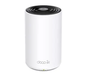 TP-Link Deco XE75 Pro / WiFi 6 systém MESH AXE5400 / Tri-band / 2.4GHz - 574Mbps / 5GHz - 2402Mbps / 6GHz - 240