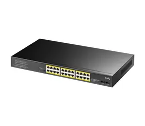 Cudy GS1028PS2 PoE switch / 24x PoE RJ45 / 2x SFP / 1000Mbps / 300W