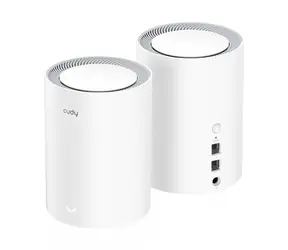 Cudy AX1800 Wi-Fi Mesh systém 2ks / Dual-Band / 2.4 GHz 574Mbps / 5 GHz 1201Mbps / 1x WAN 1x LAN RJ45