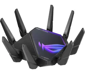 ASUS GT-AXE16000 / Herní Router / Four-band / 2.4GHz - 1148Mbps / 5GHz - 4804Mbps / GWAN + 4x GLAN / 1x USB 3.0