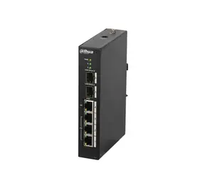 Dahua PFS3206-4P-96 / Switch / 1000Mbps / 4x RJ-45 / 2x SFP / PoE