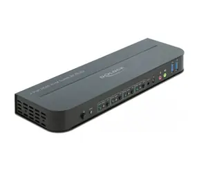 Delock HDMI KVM Switch 4K 60 Hz / USB 3.0 / Audio