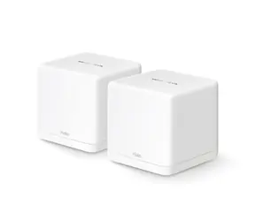 Mercusys Halo H60X 2ks bílá / WiFi systém MESH AX1500 / Dual-Band / 1201 Mbps + 300 Mbps / 2x RJ45