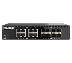 QNAP QSW-3216R-8S8T / Switch / 8x 10GbE RJ45 / 8x 10GbE SFP+