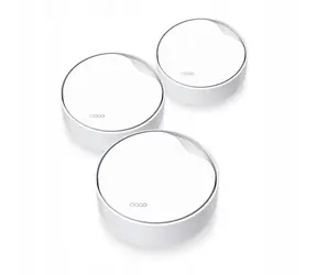 TP-Link Deco X50-PoE (3-pack) bílá / WiFi systém MESH AX3000 / Dual-Band / 574+2402 Mbps