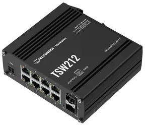 Teltonika TSW212 / 8x LAN 10/100/1000 / Industriální switch / 2x SFP / IP30