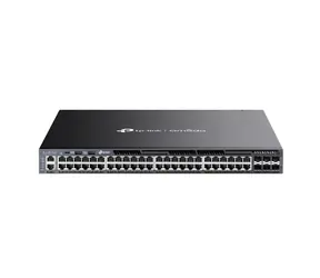 TP-Link SG6654X / 48-port Switch / 48× 10/100/1000 Mbps RJ45 / 6× 10G SFP+