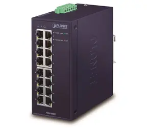 PLANET IGS-1600T / Průmyslový Switch / 16x GLAN