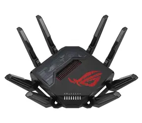 ASUS ROG Rapture GT-BE98 / Herní router / 2.4 GHz / 5.0 GHz / 6.0 GHz / 2x WAN / 4x LAN / WiFi 7 / AiMesh