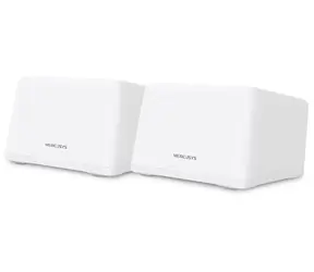 Mercusys Halo H47BE(2-pack) / Wi-Fi 7 Router BE9300 / 2.4GHz 574Mbps / 5GHz 2880Mbps / 6GHz 5760Mbps / 3x WAN/LAN