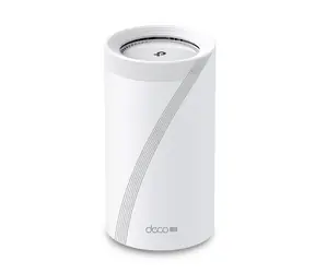 TP-Link Deco BE65-5G (1 pack) / WiFi 7 systém MESH 5G BE9300 / Tri-band / 2.4GHz 574Mbps / 5GHz 4324Mbps / 6Ghz 5765Mbps
