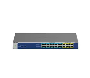 NETGEAR 24PT GE U60 / 24port GBit Switch / 24x GLAN / rack / kovový