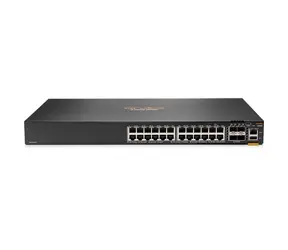 HPE Aruba CX 6200F Switch / 24x Gigabit RJ45 portů / 4x 10Gigabit SFP+ porty / PoE